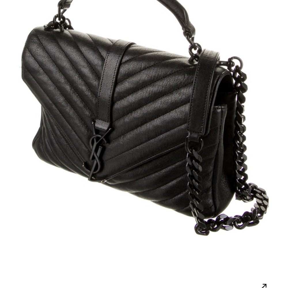 Saint Laurent
Small Monogram Matelassé Collège Bag